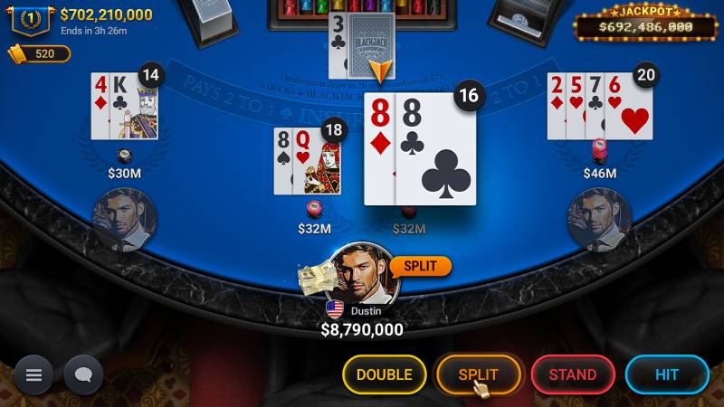Trải nghiệm chơi Blackjack tuyệt vời nhất từ những người chơi tài năng