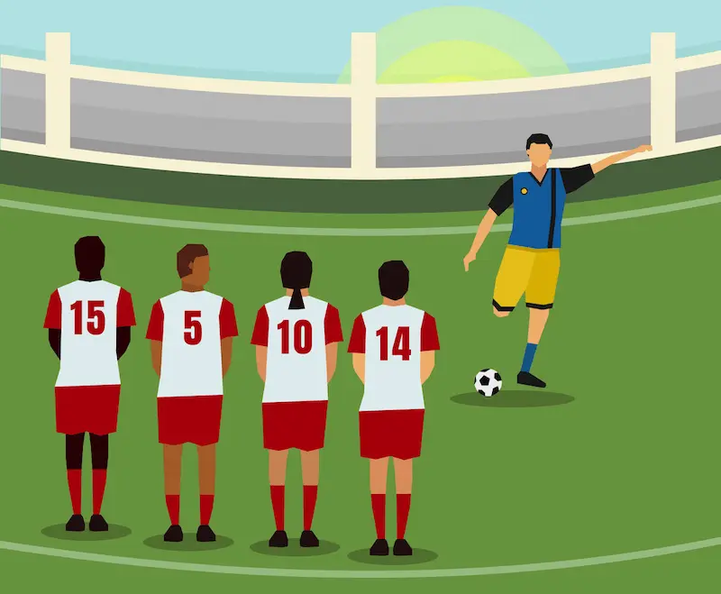 Đá phạt trực tiếp là gì? Khi nào thì được hưởng đá phạt trực tiếp?