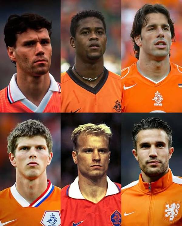 Danh sách những tiền đạo người Hà Lan nổi tiếng nhất trong lịch sử
