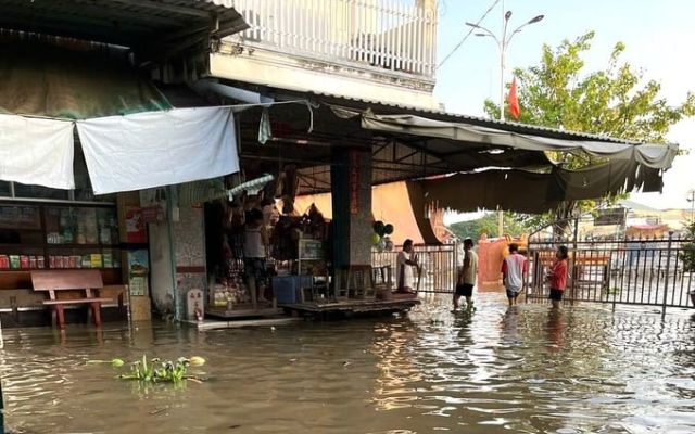 Cần xây dựng hệ thống thoát nước để tránh ngập úng