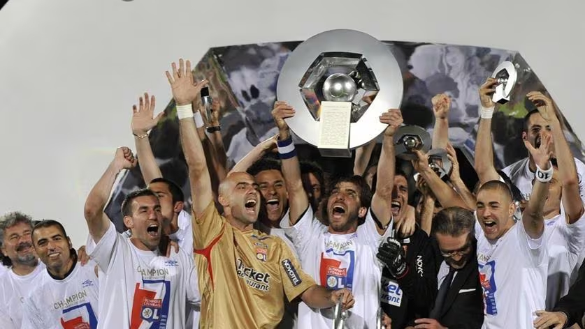 Lyon và kỷ lục 7 chức vô địch liên tiếp