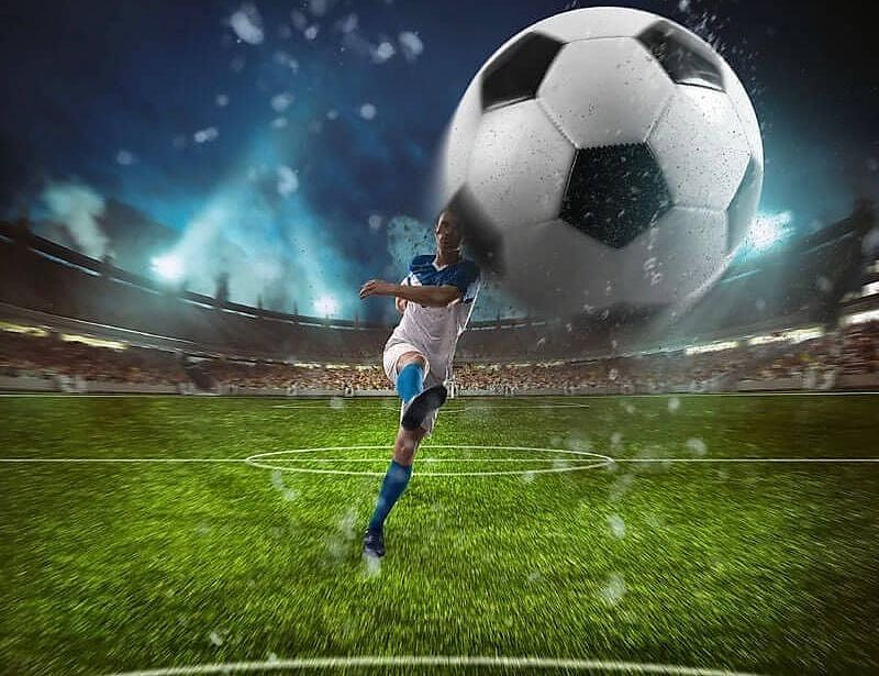 Luyện tập sút thẳng bổng