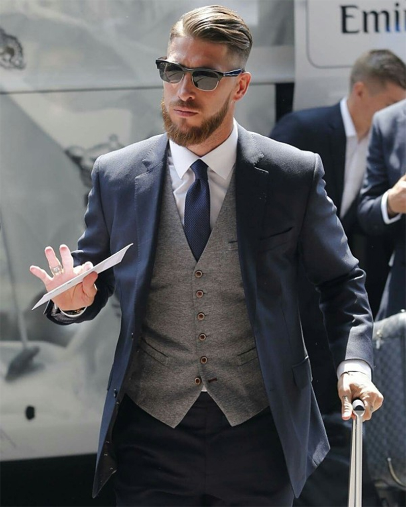 Sergio Ramos - Cựu đội trưởng Real Madrid với hình thể chuẩn