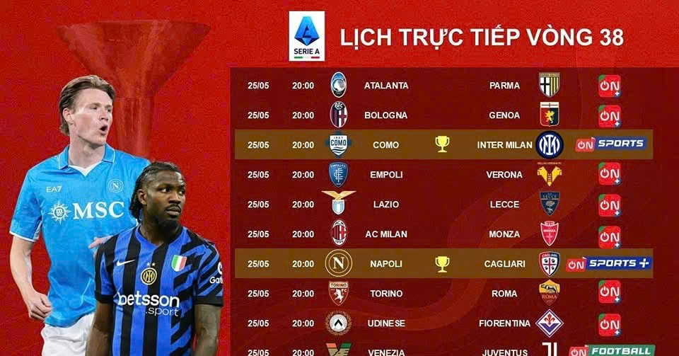 Serie A có bao nhiêu vòng đấu? Biết để xem bóng chất! Serie A có bao nhiêu vòng đấu? Biết để xem bóng chất!