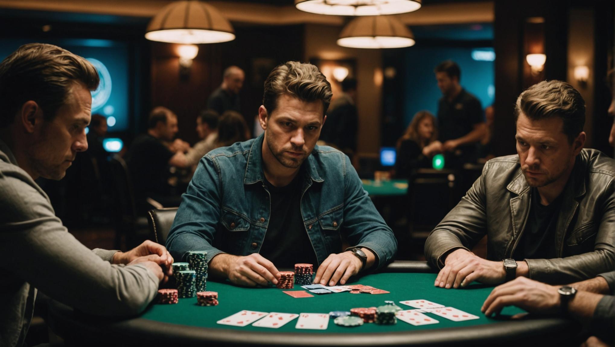 Tiến trình ván bài từ Flop đến River